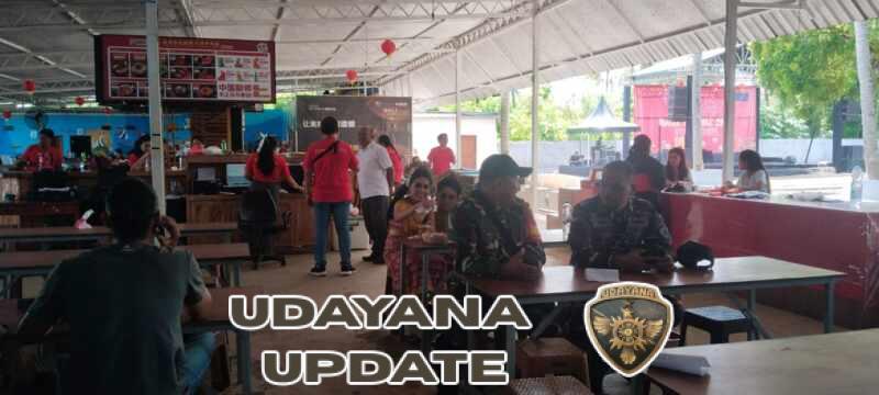 Perkokoh Kemanunggalan Dan Tolerasi, Babinsa Kutampi Hadiri Imlek Festival 2577 Nusa Penida Gong Xi Fa Cai
