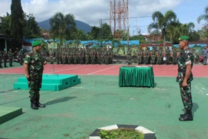 Letkol Arh Amos Comenius Silaban: Mutasi dan Purna Tugas Bagian dari Dinamika Pembinaan Satuan