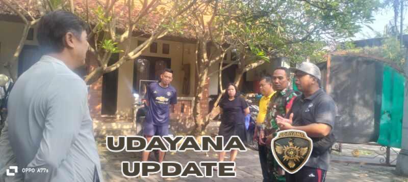 Tingkatkan Kesadaran Warga, Babinsa Koramil 1611-07/Denpasar Barat Sosialisasikan Pilah Sampah dari Rumah