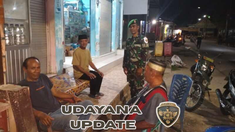 Koramil 1628-01/Taliwang Intensifkan Patroli, Antisipasi Gangguan Kamtibmas