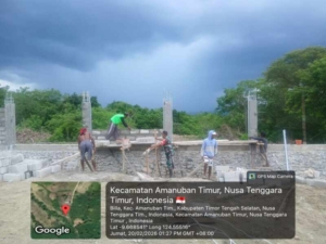 Pastikan Pembangunan Tepat Sasaran, Babinsa Awasi Progres KDKMP di Desa Billa.