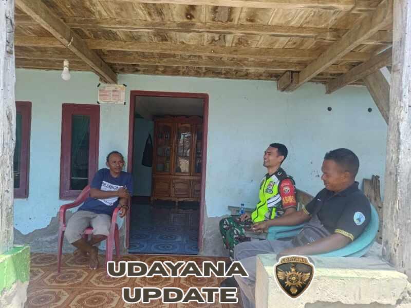 Babinsa Koramil 1625-05/Aesesa Monitoring Wilayah di Marapokot, Situasi Aman dan Kondusif