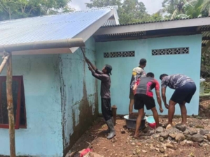 Gotong Royong TNI dan Warga, PAUD St. Theresia di Desa Werang Tampil Lebih Cerah dan Inspiratif