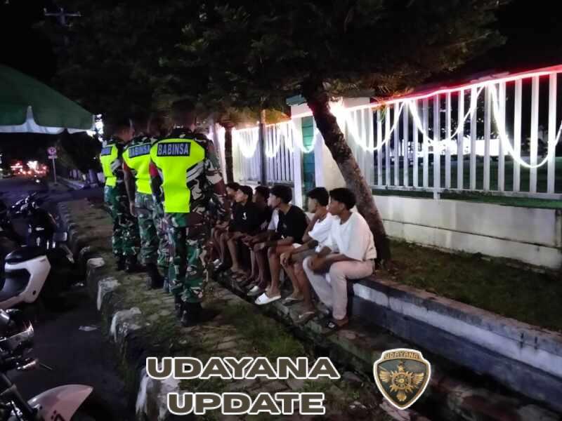 Cegah Gangguan Keamanan, Babinsa Rasanae Tertibkan Pengguna Knalpot Bising
