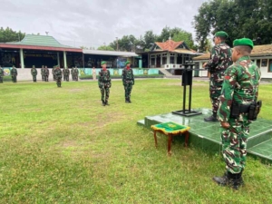 Tumbuhkan Jiwa Patriotisme, Kodim 1603/Sikka Laksanakan Upacara Bendera