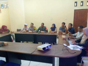 Babinsa Bugis Hadiri Sosialisasi Pengadaan Tanah Pelebaran Jalan Sultan Sahlir