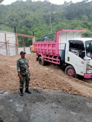 Sertu Ismail Monitoring Kegiatan Koperasi Merah Putih, Situasi Aman dan Lancar