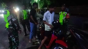 Patroli Koramil Rasanae Tegur Pengguna Knalpot Racing demi Keamanan Bersama