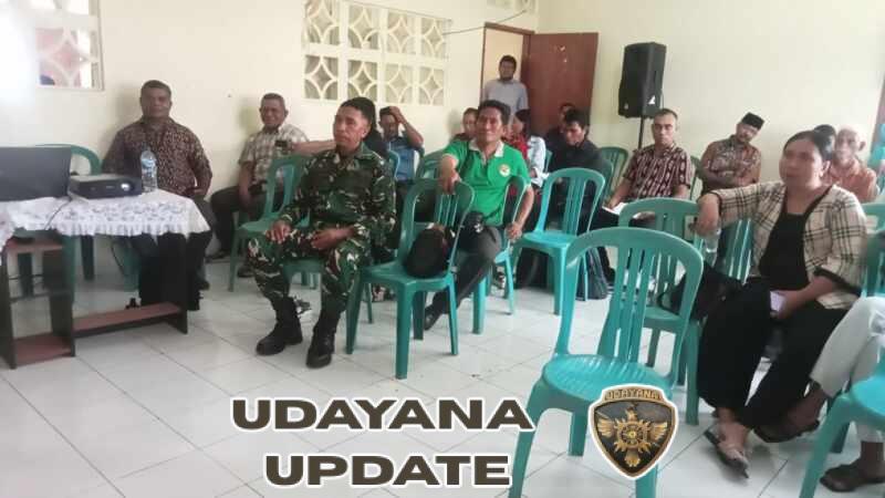 Serka Gabrielus Mariyanto Wakili Danramil dalam Musrenbang Tingkat Kecamatan Hewokloang