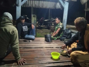 TNI Hadir di Tengah Masyarakat, Patroli Malam Berjalan Aman dan Lancar