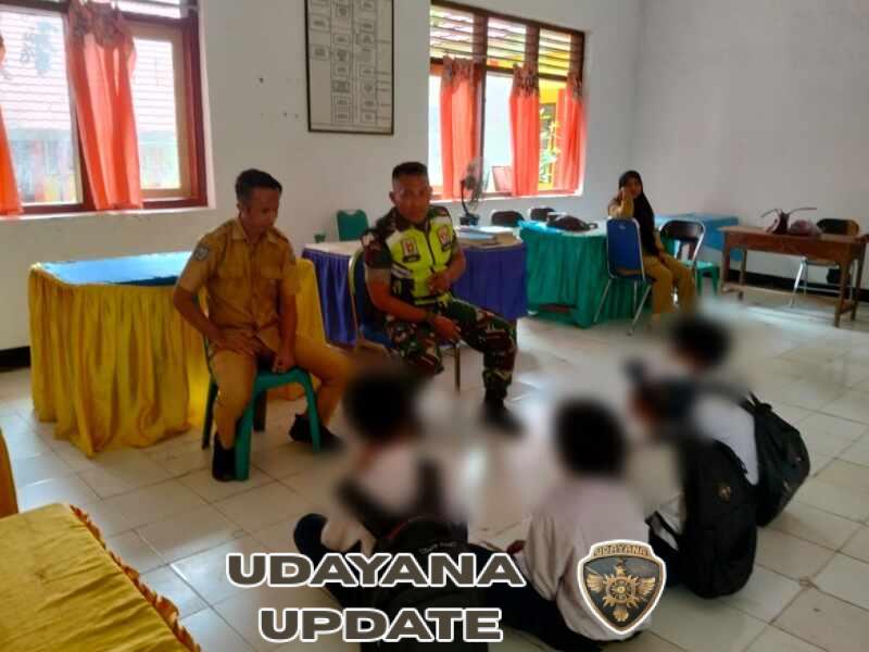 Kejadian Tertib, Proses Penanganan Siswa Nakal di Desa Naru Berjalan Lancar