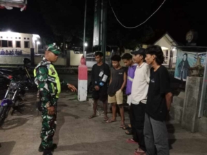 Patroli Malam di Empat Desa Berjalan Lancar dan Tertib