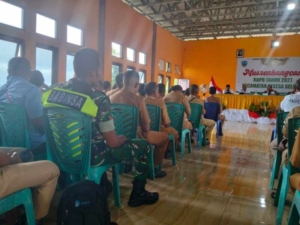 Babinsa Koramil 1625-05/Aesesa Hadiri Musrenbangcam RKPD 2027 di Aesesa Selatan