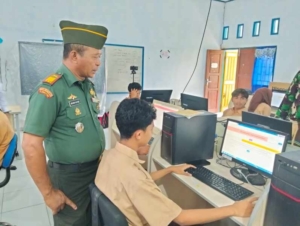 Danramil 1608-04/Woha Pantau Langsung Seleksi KKRI