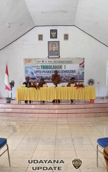 Dukung Program Kesehatan Daerah, Babinsa Lewoleba Tekankan Peran Aktif Masyarakat