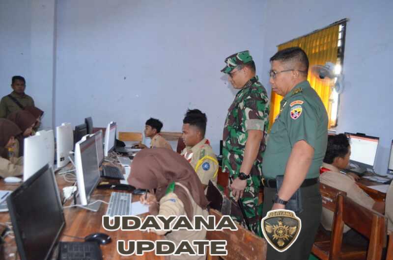 Dandim 1614/Dompu Tinjau Langsung Rikpsi KKRI 2026 Bersama Kepala Sekolah SMA di Dompu