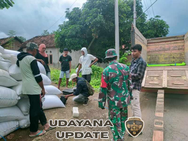 Poktan La-Temba Sukses Jual Gabah ke Bulog dengan Pendampingan Babinsa