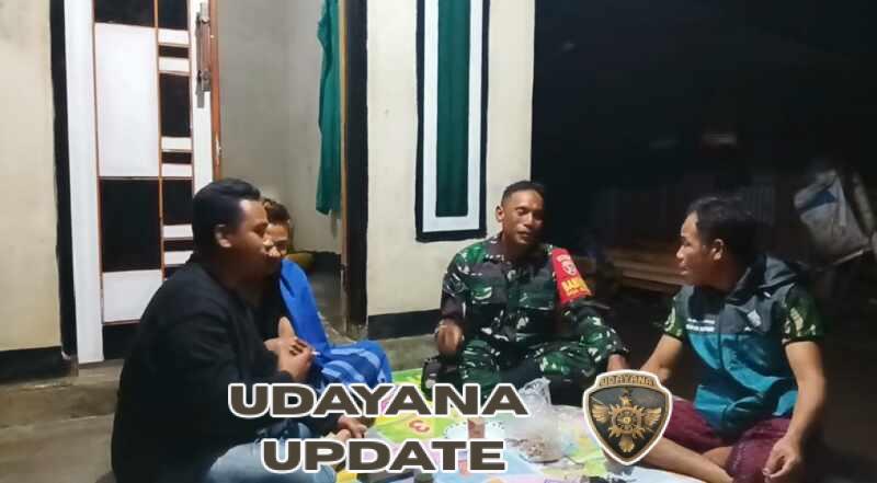 Patroli Kongkow-Kongkow, Babinsa Bebidas Imbau Warga Hindari Judi Online dan Perkuat Kamtibmas