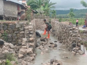 Progres Talud 72 Meter Desa Tolouwi Terus Berlanjut, Menunggu Penyelesaian Akhir