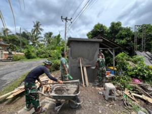 Progres TMMD ke-127 Jembrana: Pembangunan Sumur Bor di Desa Penyaringan Capai 70 Persen