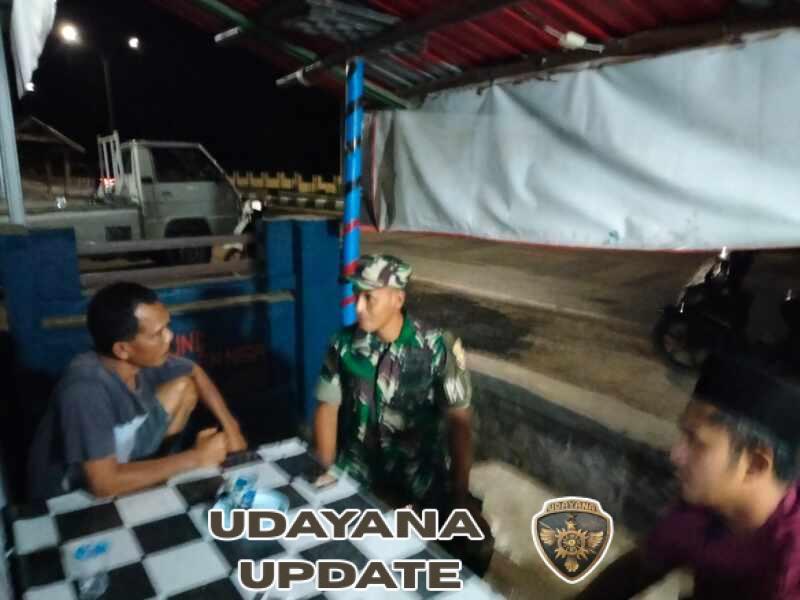 Koramil 1628-04/Poto Tano Gelar Patroli Malam, Pastikan Wilayah Aman dan Kondusif