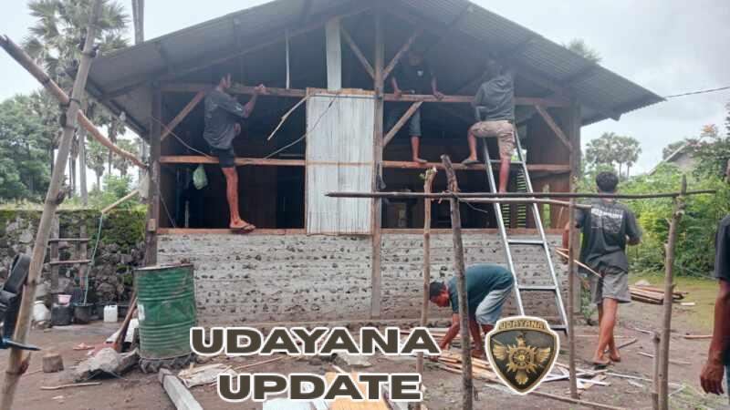 Program TMMD Bergerak, Pembongkaran Rumah Sasaran Fisik Dimulai di Alok Timur