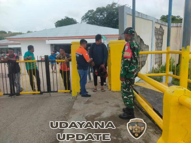 Kegiatan Anggota Koramil 1627-02/PB Berjalan Lancar dan Aman di Wilayah Rote Ndao