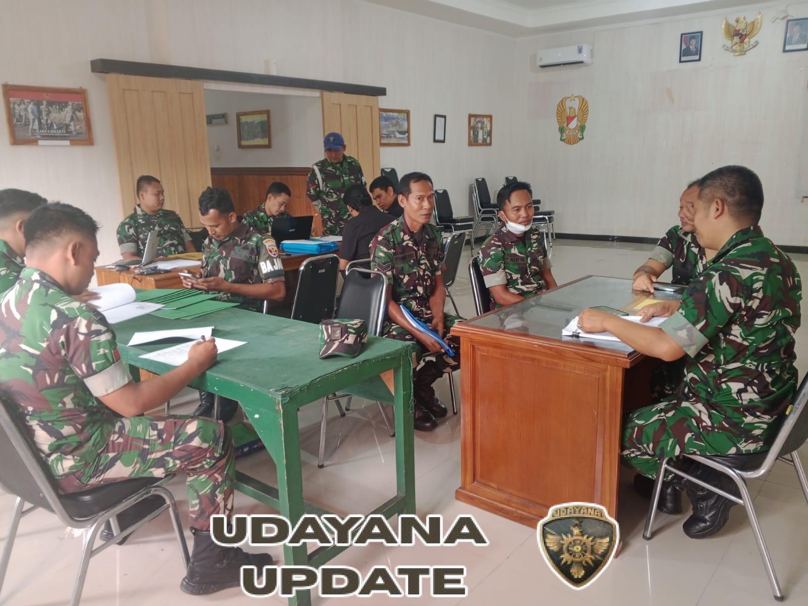 Kodim 1628/Sumbawa Barat Terima Pemeriksaan Dal Prog Korem 162/Wira Bhakti TA 2026