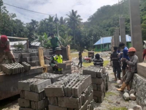 Dari Loreng ke Lokasi Bangunan, Babinsa 1618-02/Miobar Pacu Pembangunan Koperasi Merah Putih