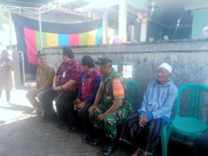 Babinsa Air Suning Hadiri Peresmian Posyandu Batu Bulan III, Dukung Layanan Kesehatan Masyarakat