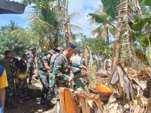 TMMD Ke-127 Kodim 1603/Sikka Tingkatkan Sanitasi Warga Melalui Pembangunan MCK