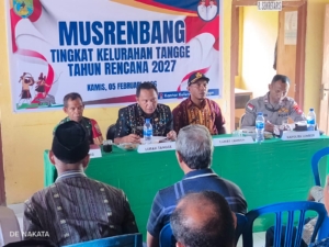 Babinsa Koramil 1630-02/Lembor Hadiri Musrenbangkel Tangge, Serap Aspirasi Pembangunan 2027