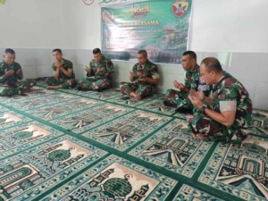 Doa Lintas Agama Warnai HUT Korem 161/Wira Sakti ke-65 di Kodim 1621/TTS
