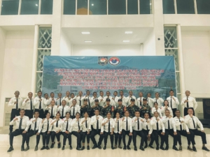 Perkokoh Sinergitas, Satgas Pamtas Yonarhanud 2 Kostrad Bersama PLBN Wini Orientasi Etika PPPK