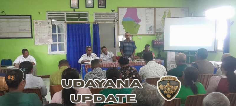 Koramil Amarasi Kawal Penetapan BLT Desa Oesena