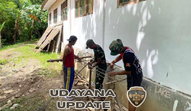 Dari Rangka Besi Menuju Ruang Kelas Impian, Satgas TMMD Kodim 1618/TTU Wujudkan Komitmen untuk Pendidikan Di Perbatasan
