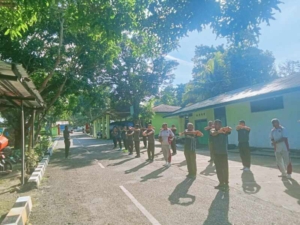 Semangat Tak Luntur di Bawah Terik Matahari, Prajurit Kodim 1618/TTU Tunjukkan Disiplin dan Ketangguhan