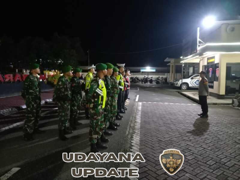 Koramil 1628-01/Taliwang dan Polres Sumbawa Barat Gelar Patroli Gabungan