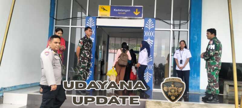Pengamanan Penerbangan Wings Air di Bandara Gewayantana Berjalan Aman dan Tertib