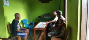 Babinsa Omesuri Intensif Monitoring Wilayah Demi Jaga Kamtibmas Desa Peusawah