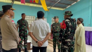 Pangdam IX/Udayana Cek Hasil Perehaban Kapela St. Petrus di Desa Werang