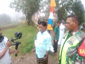 Babinsa Koramil Maurole Amankan Kunjungan Uskup Agung Ende di Detukeli, Kegiatan Berjalan Lancar