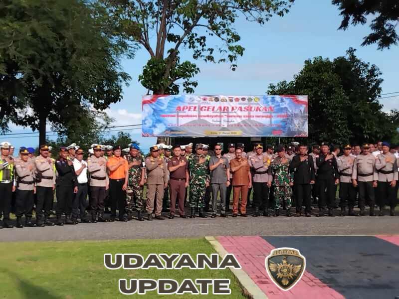 Kodim 1602/Ende Turut Ambil Bagian dalam Gelar Pasukan Operasi Semana Santa 2026