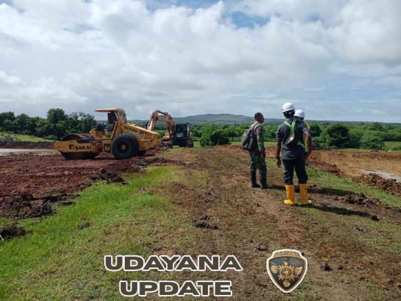 Sertu Andre T Amankan Pembangunan K-SIGN di Wilayah Rote Ndao