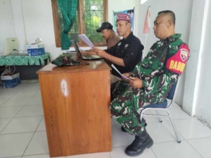 Babinsa Koramil 1630-01/Komodo Hadiri Rapat Penetapan RKPDes dan APBDes Desa Gorontalo Tahun 2026
