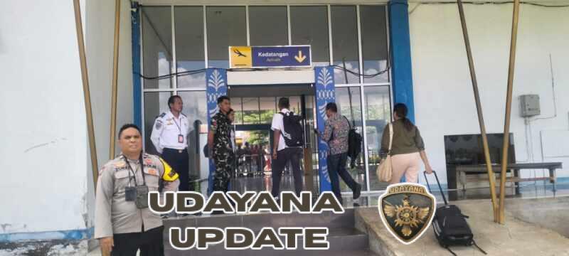 TNI Hadir di Bandara Gewayantana, Amankan Aktivitas Mudik Ramadan