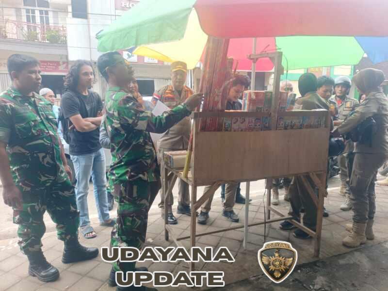 TNI Turun Langsung, Kodim 1628/Sumbawa Barat Ikut Apel dan Patroli Penertiban Petasan