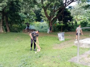 Lingkungan Bersih, Hidup Sehat, Komitmen Kodim 1618/TTU untuk Masyarakat