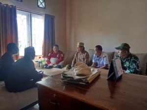 Danposramil dan Babinsa Mantun Hadiri Rapat Koordinasi Hibah Tanah untuk Koramil Maluk