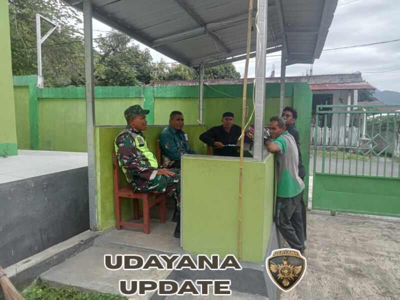 Babinsa Koramil Ende Intensifkan Komsos dan Pamwil di Kelurahan Mautapaga